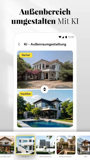 KI - Wohnungsdesign, DecAI screenshot