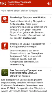 Kicktipp - Die Tippspiel App screenshot 2