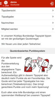 Kicktipp - Die Tippspiel App screenshot 3