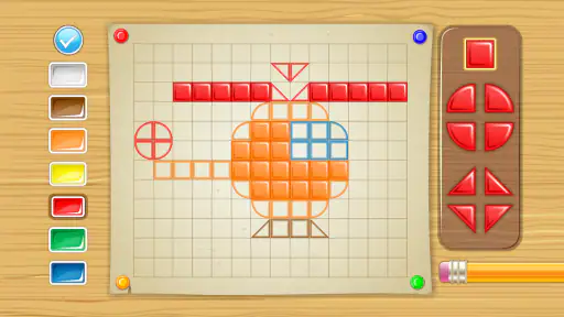 Kinder zeichnen mit Formen screenshot 4