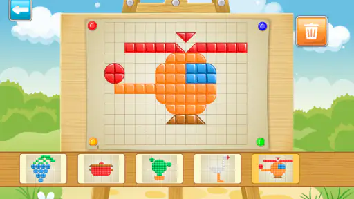 Kinder zeichnen mit Formen screenshot 7