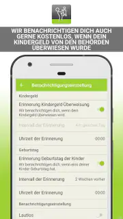 Kindergeld Auszahlungstermine screenshot 5