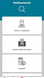 Kindernotfall-App screenshot 2
