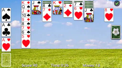 Klassisches Solitaire NETFLIX screenshot