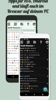 Klender, Familienagenda screenshot 3