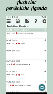 Klender, Familienagenda screenshot 8