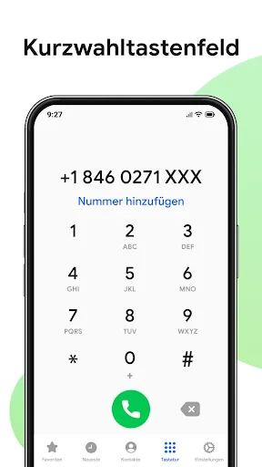 Kontakte & Telefonanruf screenshot