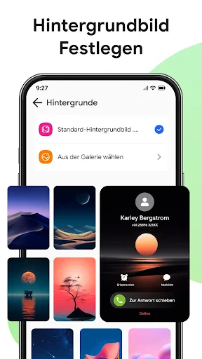 Kontakte & Telefonanruf screenshot