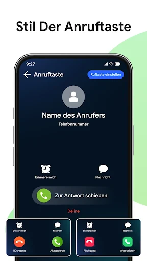 Kontakte & Telefonanruf screenshot