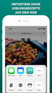 körbchen | Rezeptverwaltung screenshot 3