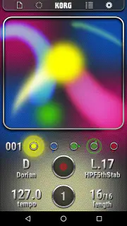KORG Kaossilator for Android screenshot 2