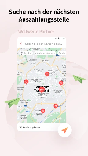 Korona Online-Geldtransfer screenshot