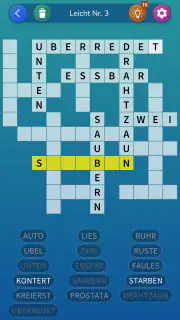 Kreuzgitter Worträtsel screenshot 8