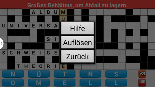 Kreuzworträtsel Deutsch screenshot 6