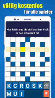Kreuzworträtsel Deutsch Rätsel screenshot 4