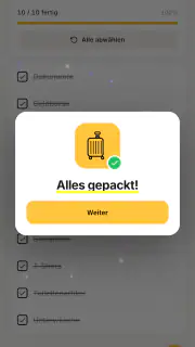Kufor – Packlisten screenshot 3