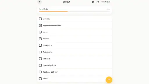 Kufor – Packlisten screenshot 5