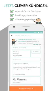 Kündigung - Verträge kündigen screenshot 1
