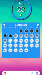 Lady Pill Widgets screenshot 2