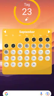 Lady Pill Widgets screenshot 3