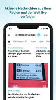 Lausitzer Rundschau screenshot 2