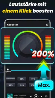 Lautstärke Erhöhen - XBooster screenshot 2