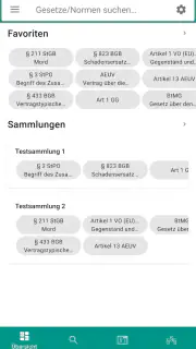 Lawdroid – Deutsche/EU-Gesetze screenshot 1