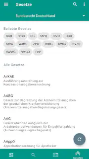 Lawdroid – Deutsche/EU-Gesetze screenshot 2