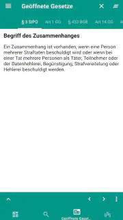 Lawdroid – Deutsche/EU-Gesetze screenshot 4