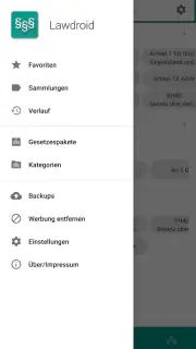 Lawdroid – Deutsche/EU-Gesetze screenshot 6