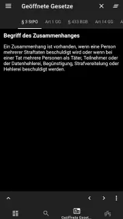 Lawdroid – Deutsche/EU-Gesetze screenshot 8