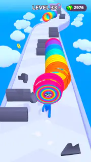 Layer Man 3D: Laufen & Sammeln screenshot 2