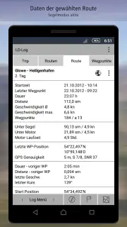 LD-Log - GPS Tracker & Logbuch screenshot 3