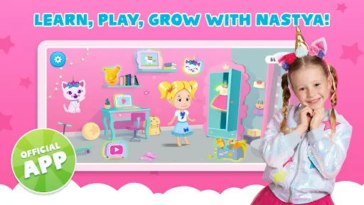 Learn Like Nastya: Kids Games screenshot
