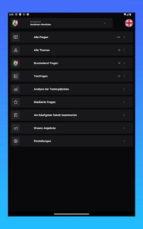 Leben in Deutschland 310Fragen screenshot