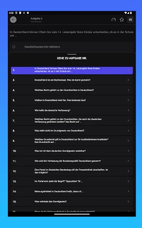 Leben in Deutschland 310Fragen screenshot