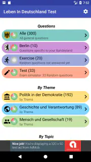 Leben In Deutschland Test screenshot 1