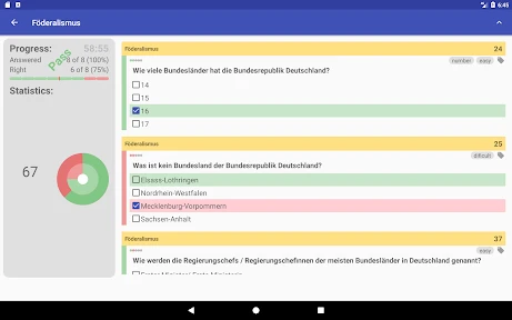 Leben In Deutschland Test screenshot