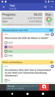 Leben In Deutschland Test screenshot 3
