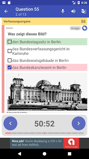 Leben In Deutschland Test screenshot