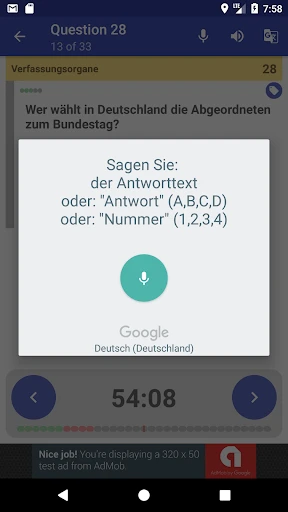 Leben In Deutschland Test screenshot