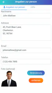 Lebenslauf erstellen Bewerbung screenshot 2