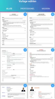 Lebenslauf erstellen Bewerbung screenshot 3