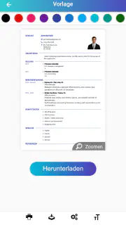 Lebenslauf erstellen Bewerbung screenshot 5