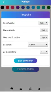 Lebenslauf erstellen Bewerbung screenshot 7