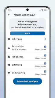 Lebenslauf erstellen & PDF screenshot 3