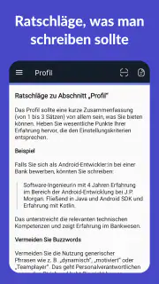 Lebenslauf Erstellen - Resume screenshot 4
