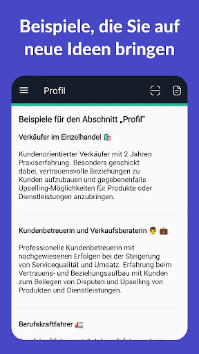 Lebenslauf Erstellen - Resume screenshot