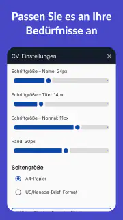 Lebenslauf Erstellen - Resume screenshot 7