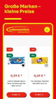 Lebensmittel-Sonderposten.de screenshot 2